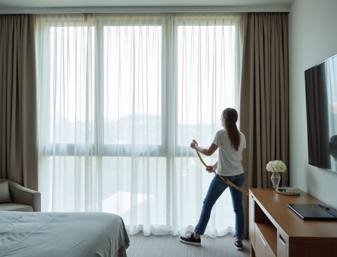 Highvale Sheer Curtain Cleaning